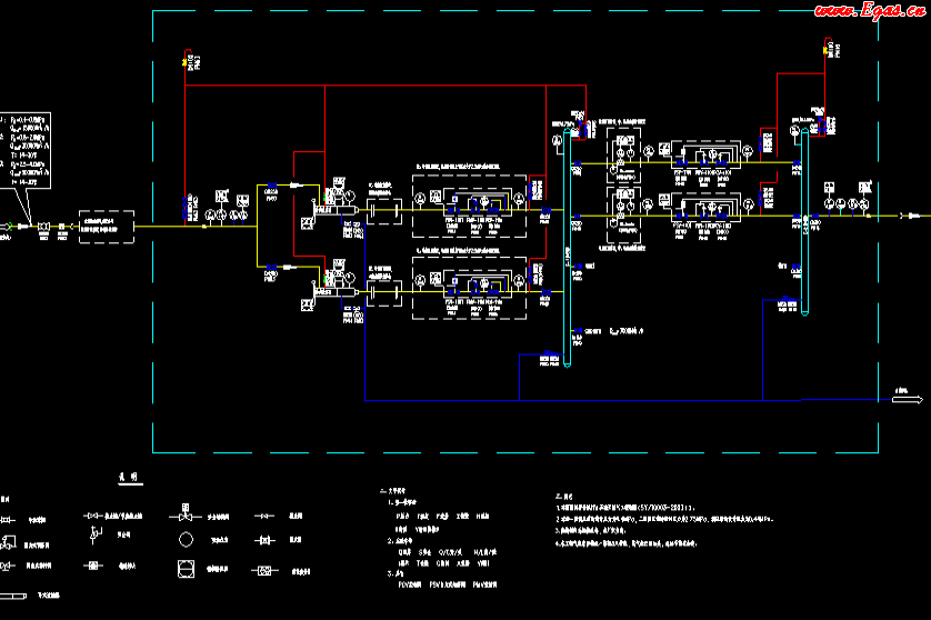 某高中壓<a href=http://m.825573.com/e/tags/?tagname=%E8%B0%83%E5%8E%8B target=_blank class=infotextkey>調(diào)壓</a>站工程工藝管道儀表流程圖.png
